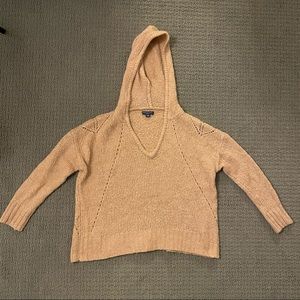 American Eagle - Tan Knit Loose Pullover